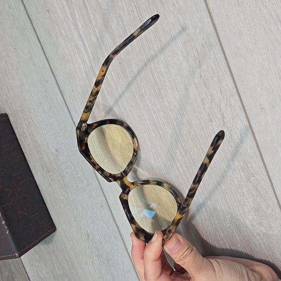 SoldKaren Walker Women Brown Tortoiseshell Eyeglasses FRAME - Picture 7 of 7